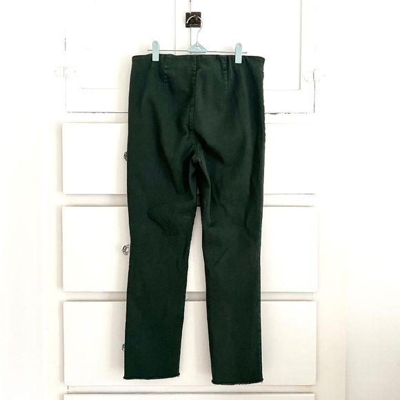 Frank & Eileen Derry Illusion Pull-On Jeans Green Size 31 - Picture 5 of 8